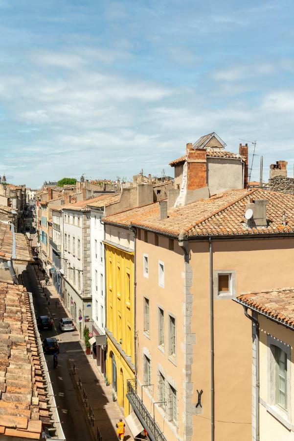 Les Cles De Laure - Wine Loft, Terrasse Et Vue Extraordinaire Sur La Cite Medievale Carcassone Exterior photo
